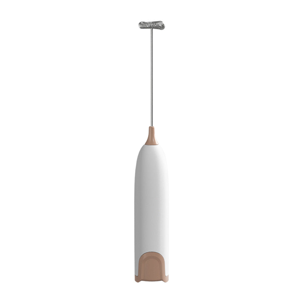 Electric Milk Frother – 10000 RPM, Stainless Steel, Cordless, Battery-Free Design