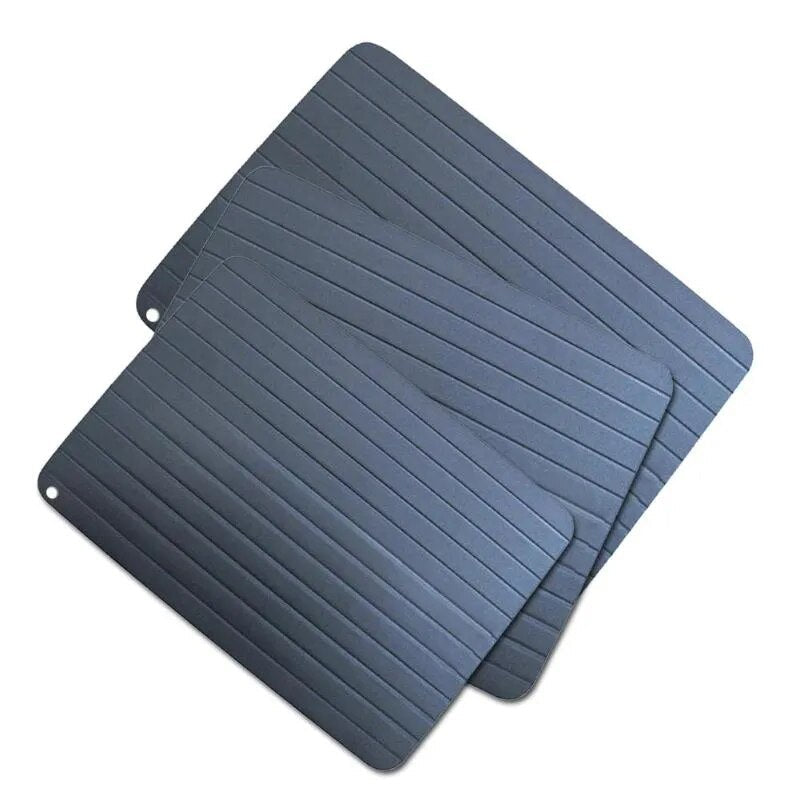 Non-Stick Aluminum Meat Defrosting Tray - Quick Thawing Kitchen Tool