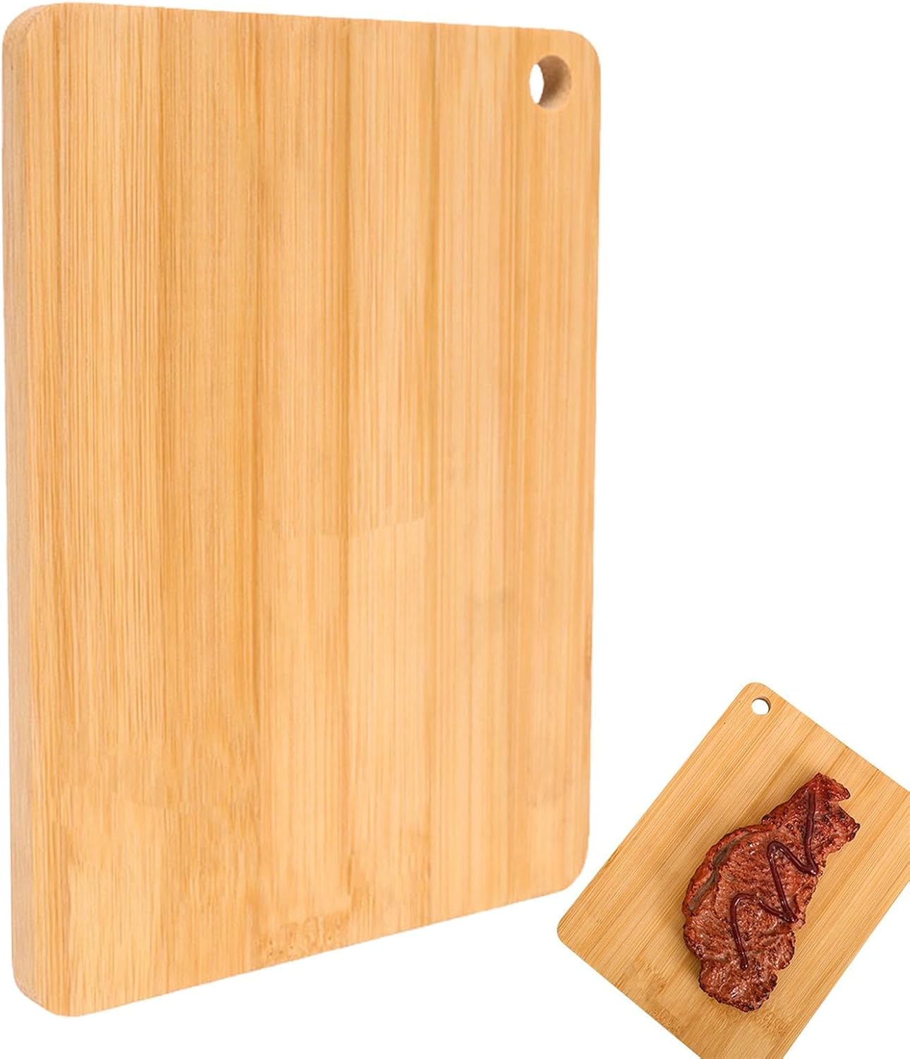Natural Wooden Cutting Boards – Handmade - Vertical Storage, 1.2cm Thick