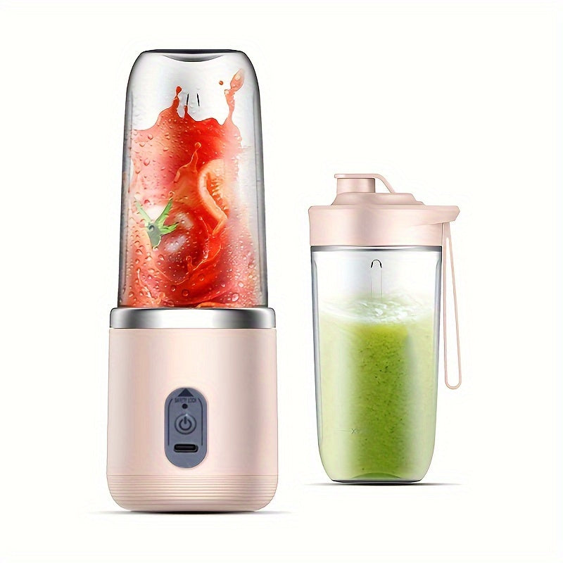 Portable USB Rechargeable Juicer Cup – 6 Blades - 21000 RPM - BPA-Free - 1800mAh