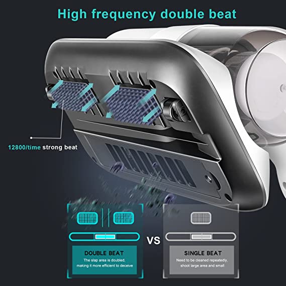 High-Frequency Mite Removal Vacuum – 260nm UV, HEPA Filter, 10Kpa Suction