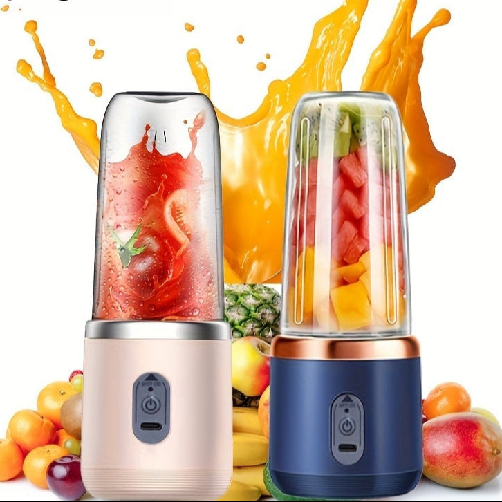 Portable USB Rechargeable Juicer Cup – 6 Blades - 21000 RPM - BPA-Free - 1800mAh