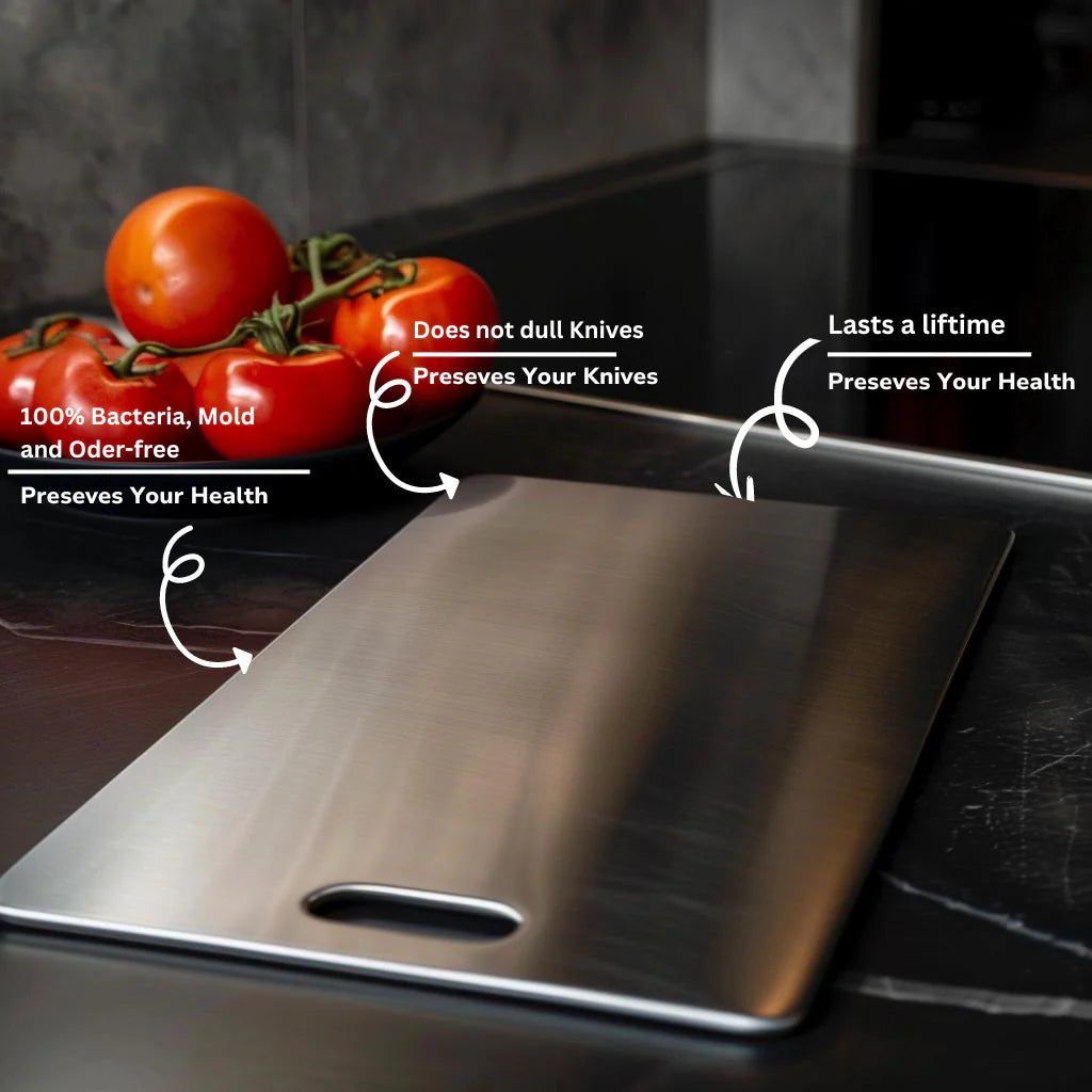 Pure Titanium Antibacterial Cutting Board - Warm Illumination
