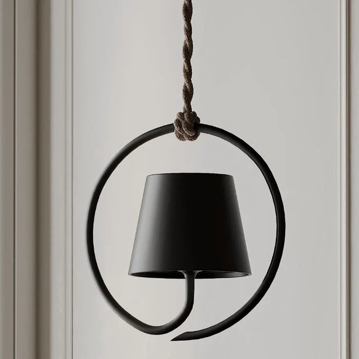 Aluminum Hanging Lamp - Fusion Style - Crafted Design