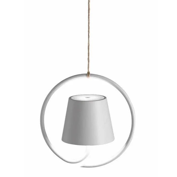 Aluminum Hanging Lamp - Fusion Style - Crafted Design