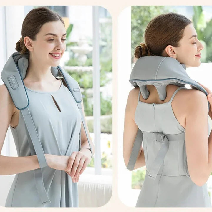 Automatic Back Massager - Heating Function - Versatile Use