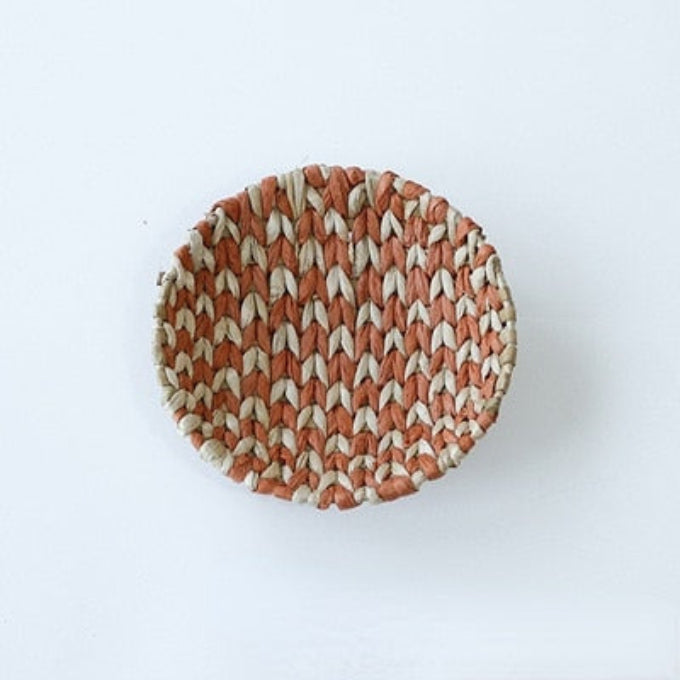 Basket Wall Plate Decoration - Handmade - Wicker Material