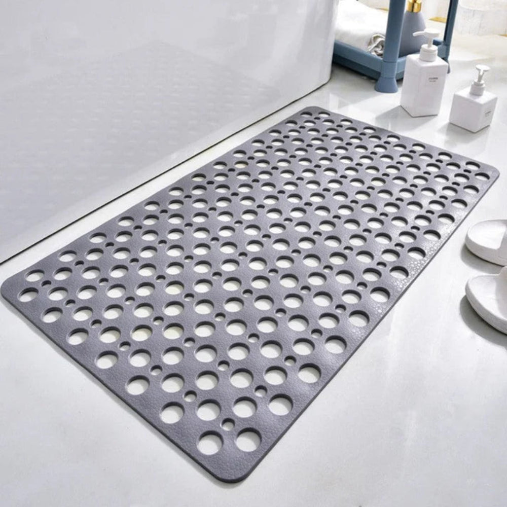 Bathroom Non Slip Mat - Antibacterial - Quick Dry - Easy To Clean - Efficient Drainage