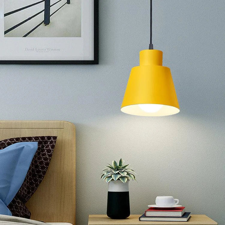 Cone Style Pendant Light - Aluminum Material - Adjustable Cord