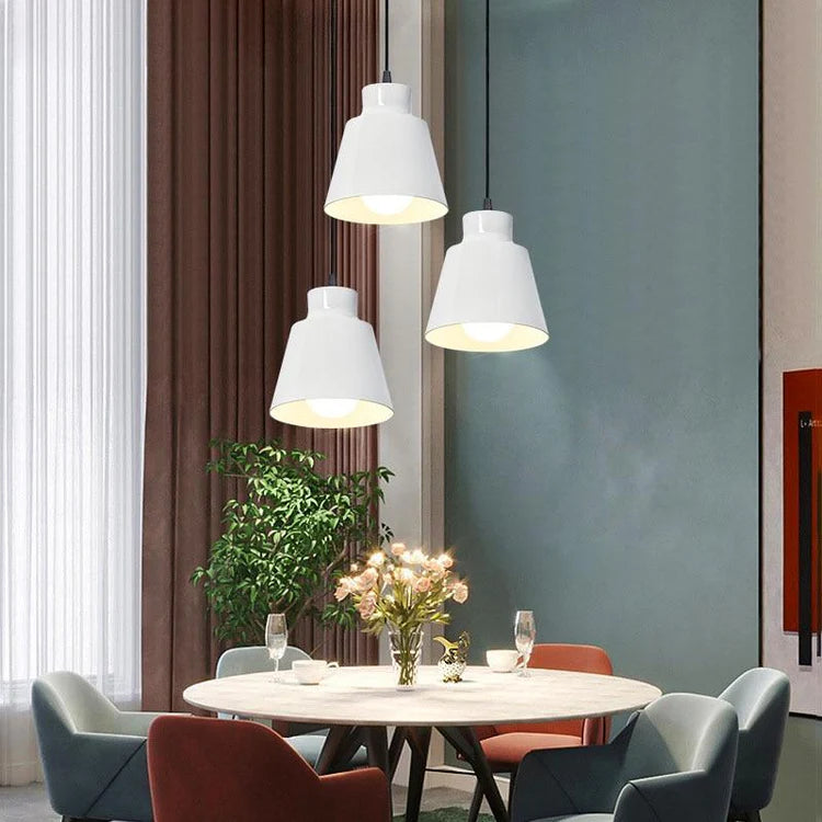 Cone Style Pendant Light - Aluminum Material - Adjustable Cord