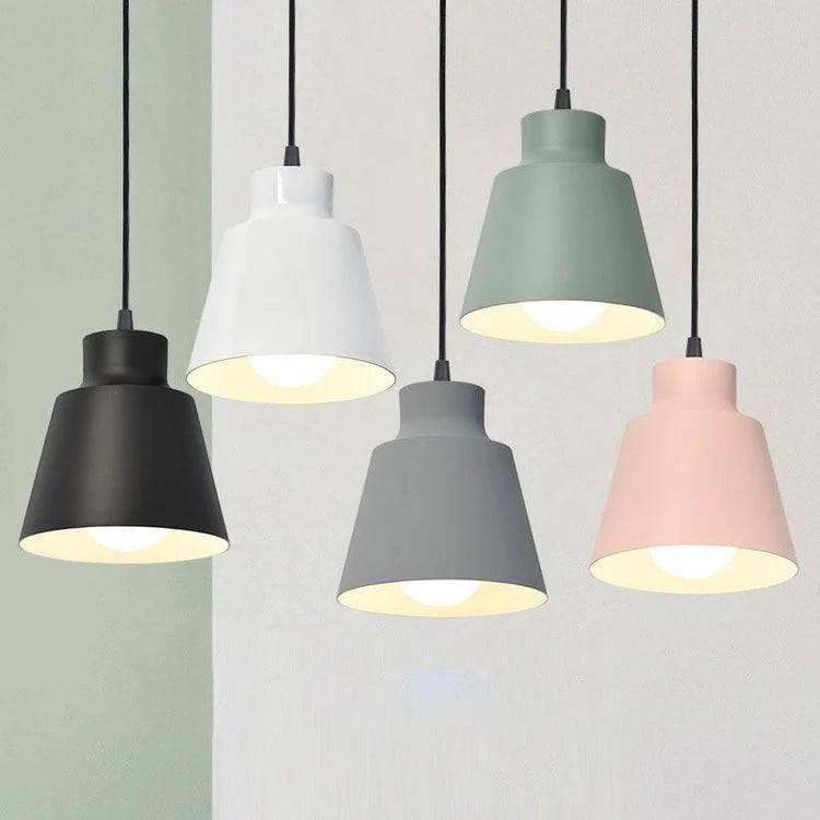 Cone Style Pendant Light - Aluminum Material - Adjustable Cord