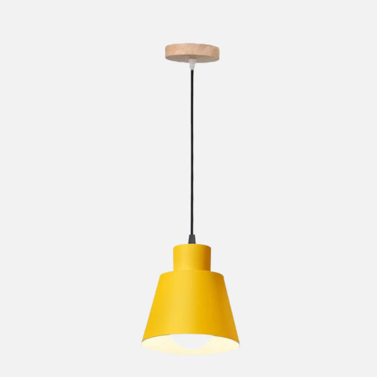 Cone Style Pendant Light - Aluminum Material - Adjustable Cord