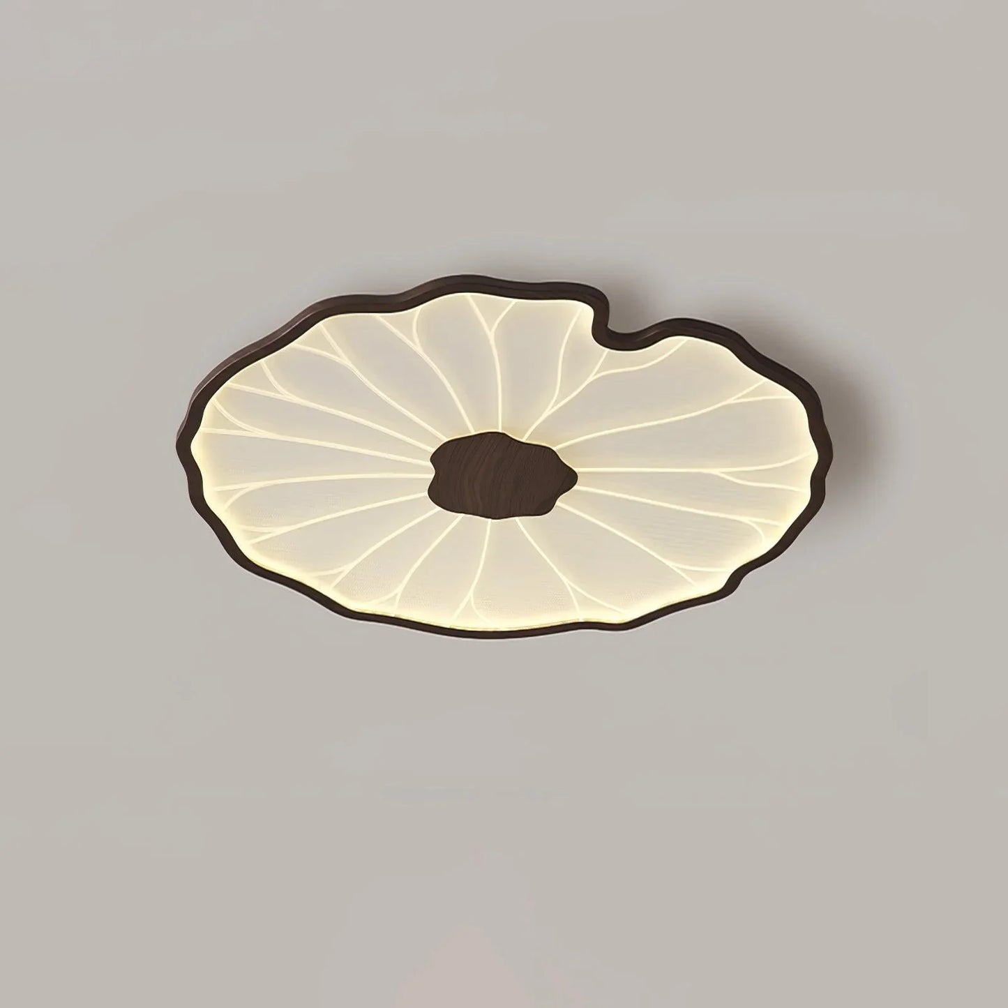 Creative Lotus Leaf Ceiling Lamp - Led Light Source - Modern Style