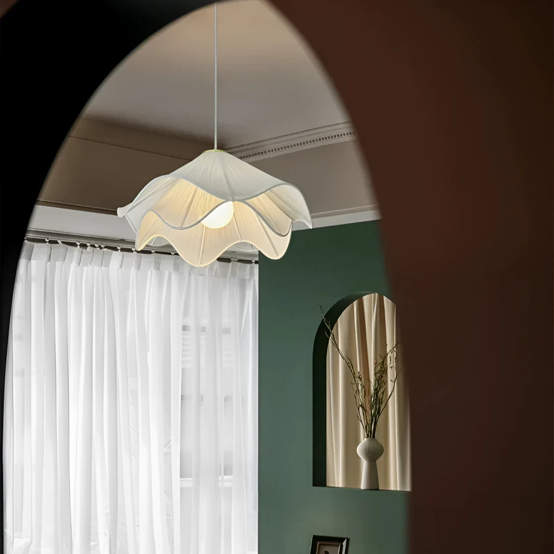 Fabric Pendant Light - Radiance - Serenity