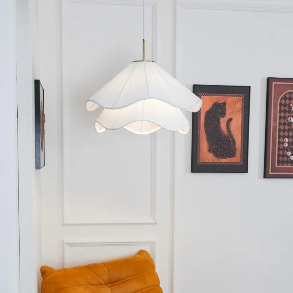 Fabric Pendant Light - Radiance - Serenity