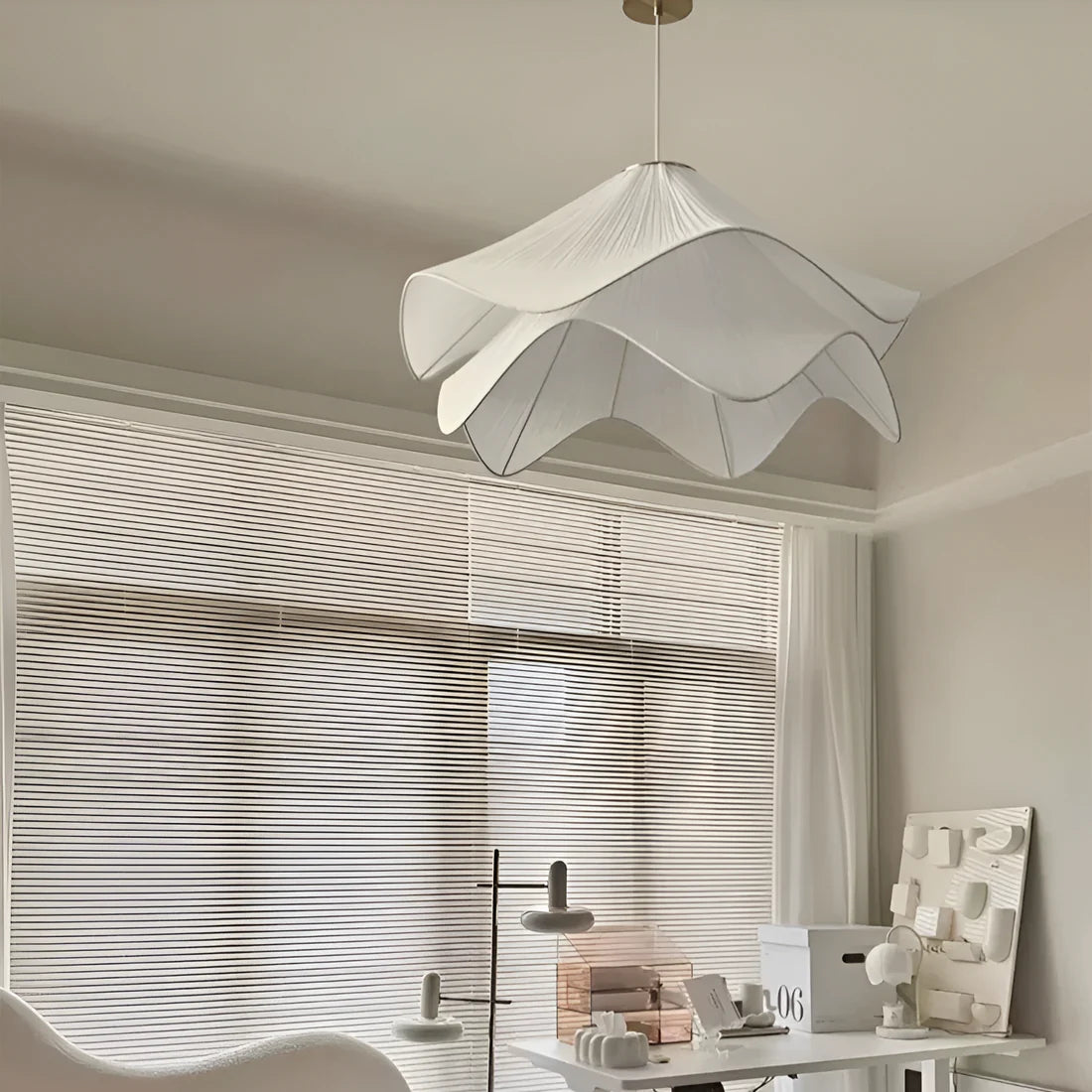 Fabric Pendant Light - Radiance - Serenity
