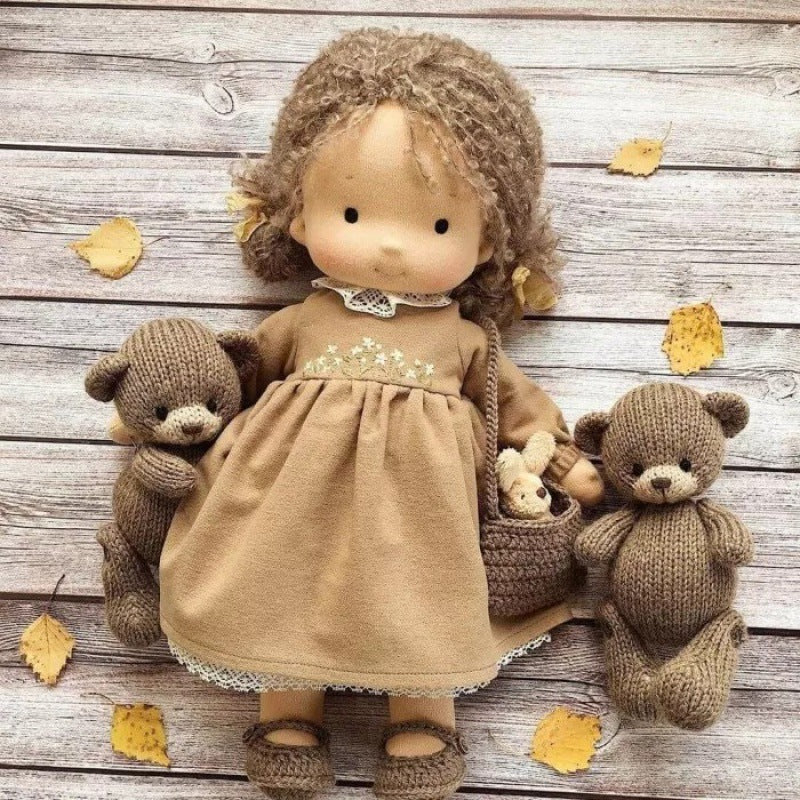 Fantasy Waldorf Handmade Doll - Versatile Expression