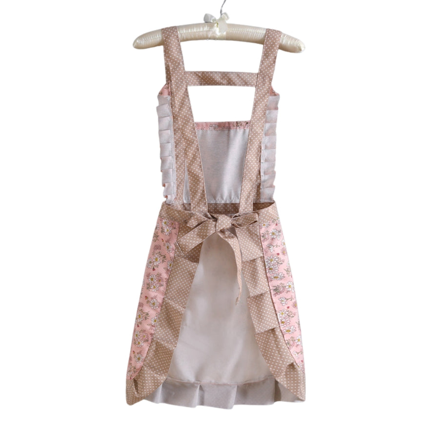 Floral Sweet Kitchen Apron - Waterproof - Vintage Design
