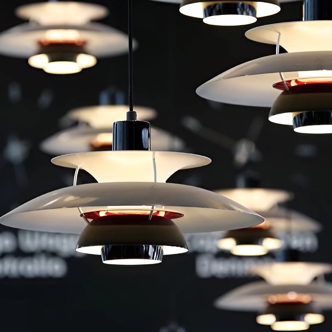 Flying Layered Style Pendant Light - Soft Led - Universal