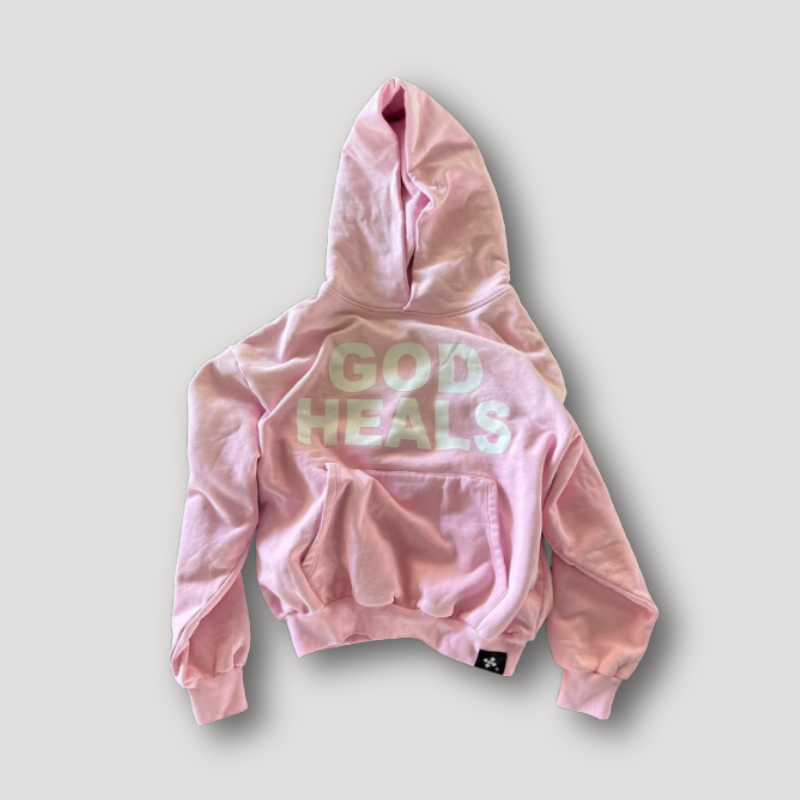 GOD HEALS Hooded Sweatshirt Hoodie on Sale
