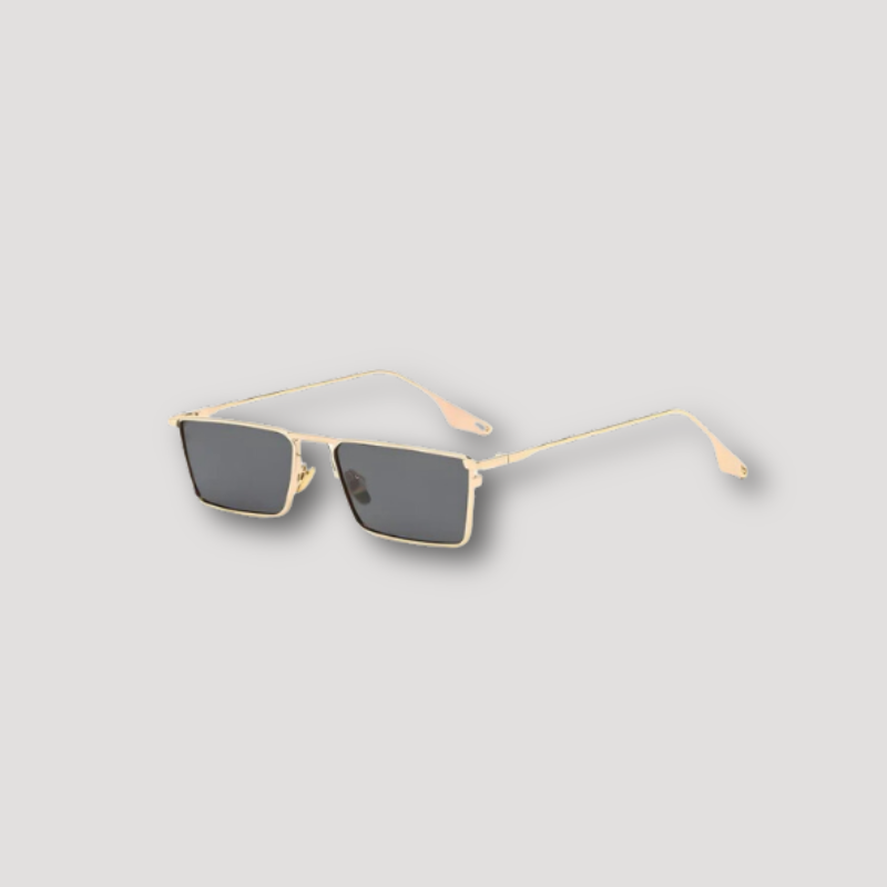 Metal Small Frame Rectangular Sunglasses