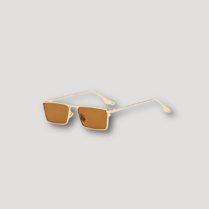 Metal Small Frame Rectangular Sunglasses