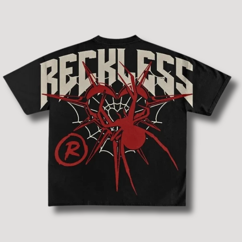 Retro Gothic Large Graphic T Shirts