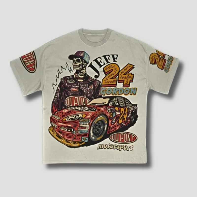 Retro Gothic Large Graphic T Shirts