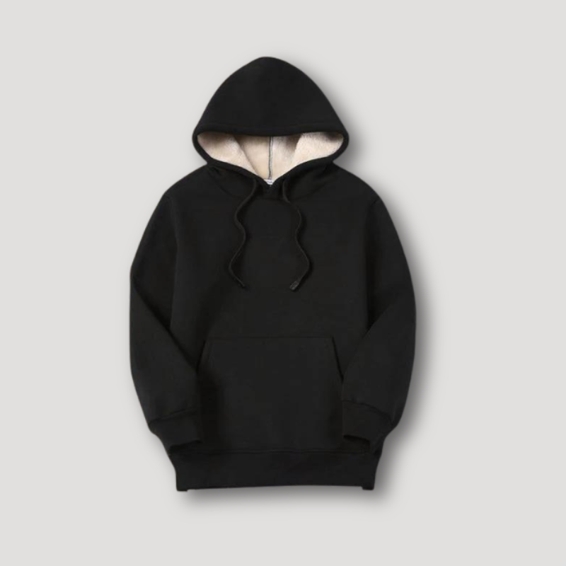 Sherpa-Lined Fleece Jacket With Hoodie for Women