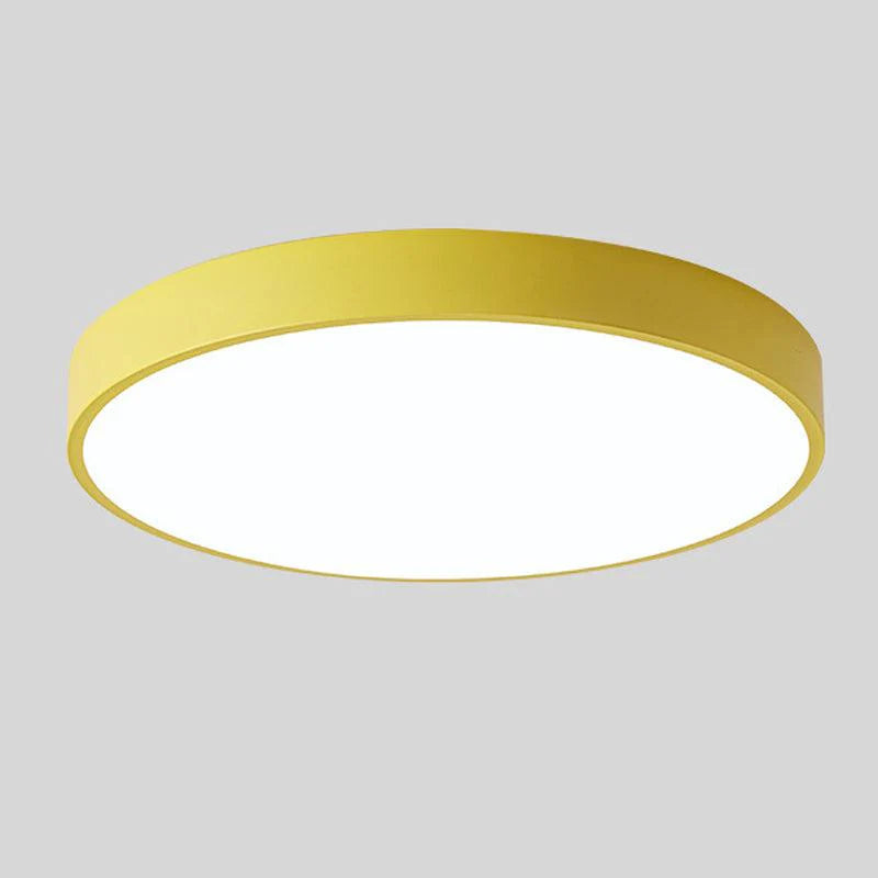 Modern Led Ceiling Light - Minimalist Flat - Flush Mount