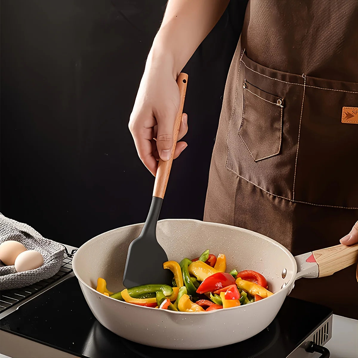 Kitchenware Cooking Utensil Set - Gentle Cookware - Ergonomic Design