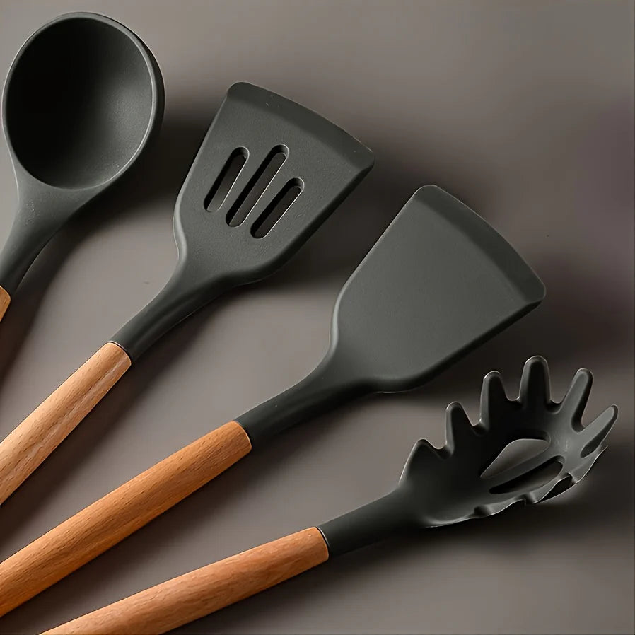 Kitchenware Cooking Utensil Set - Gentle Cookware - Ergonomic Design