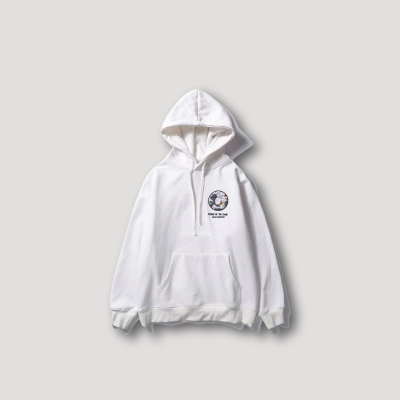 Japanese 'Law of Nature' Graphic Hoodie
