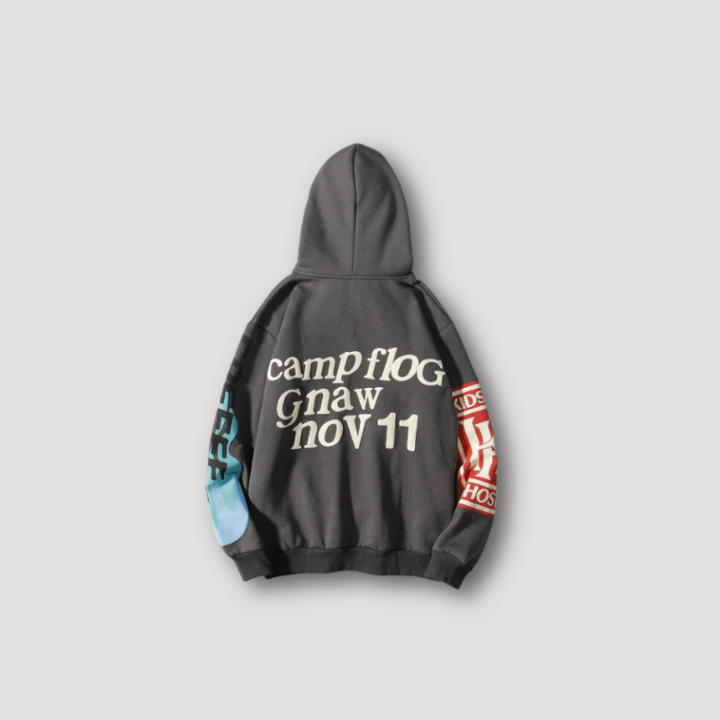 Lucky Me I See Ghost Graphic Hoodie