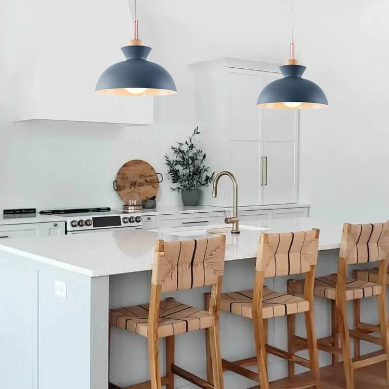 Modern Dome Pendant Light - Minimalist - Clean Elegance