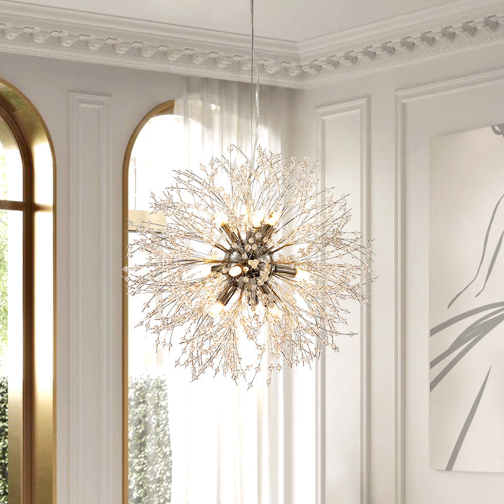Modern Everly Quinn Design Crystal light - Firework Style - Unique Crafted