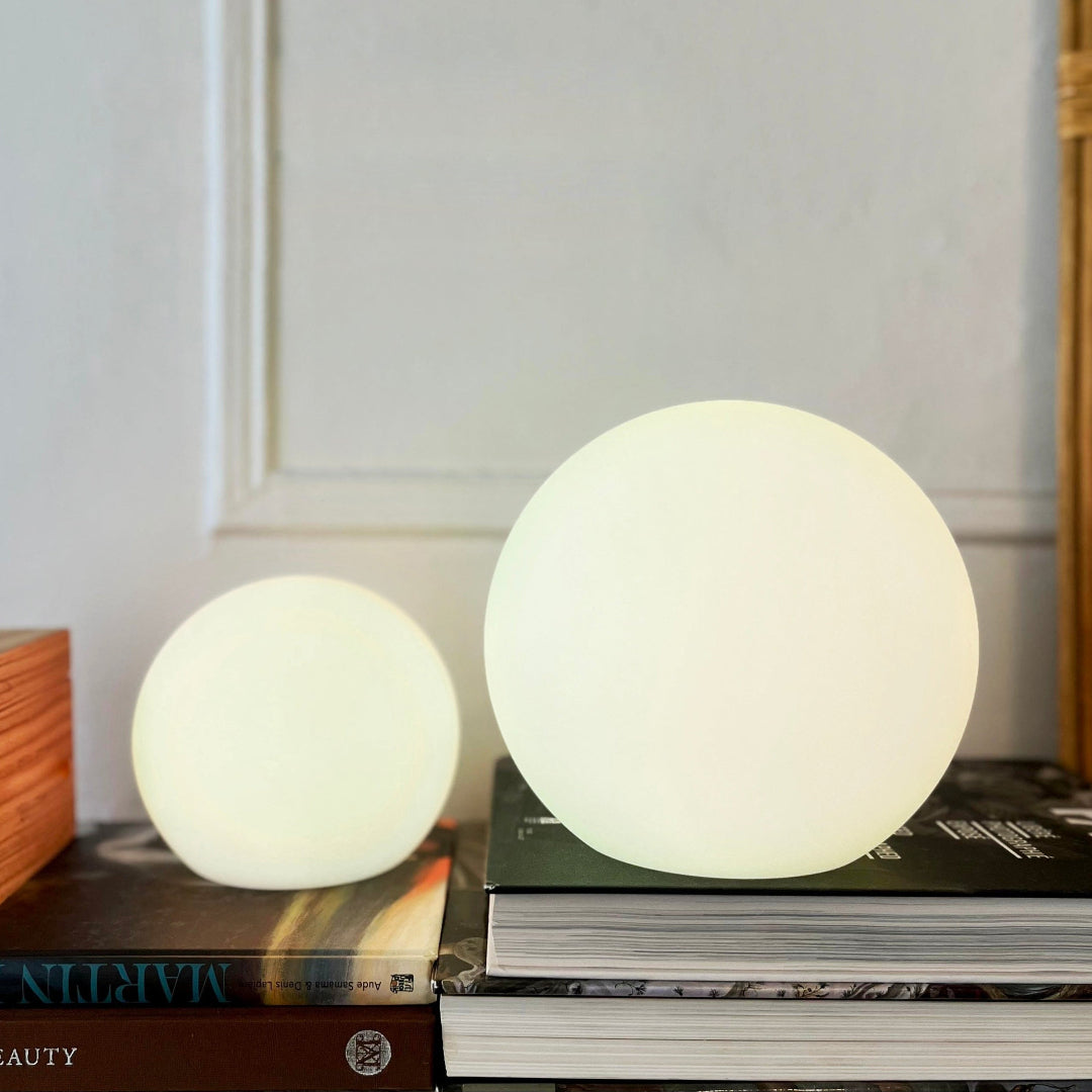 Cordless Table Lamp Moon - LED RGB - Rechargeable - Battery Operated