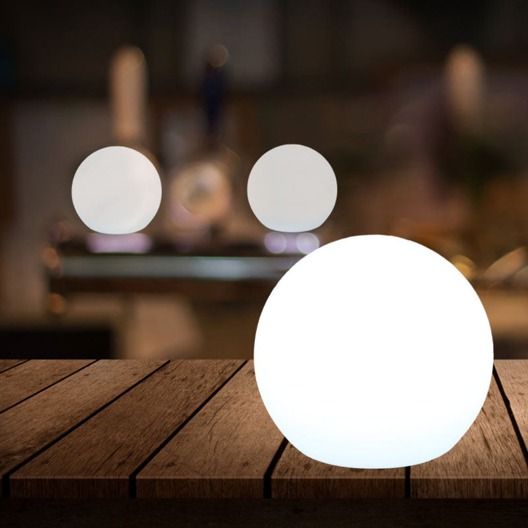 Cordless Table Lamp Moon - LED RGB - Rechargeable - Battery Operated