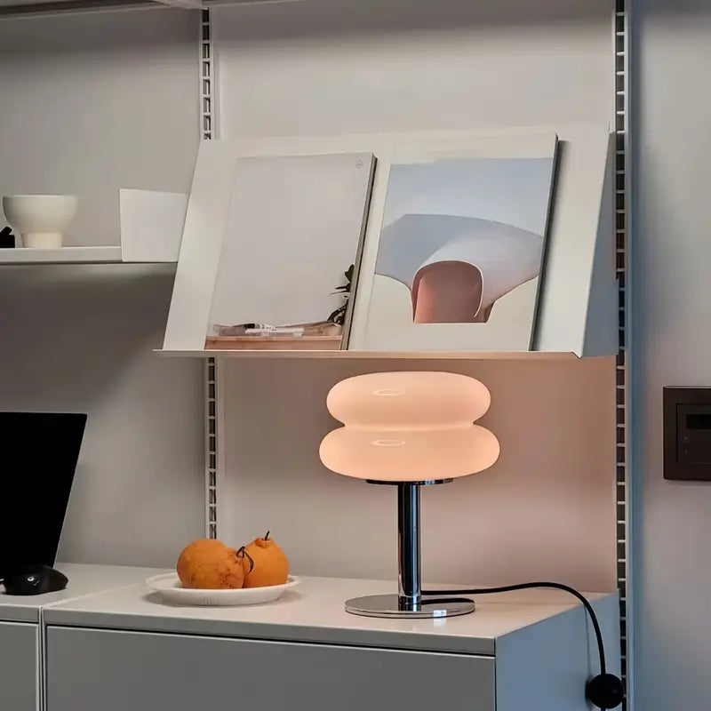 Mushroom Glass Design Desk Lamp - Winning Design - Crafted Material