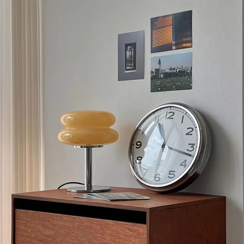 Mushroom Glass Design Desk Lamp - Winning Design - Crafted Material