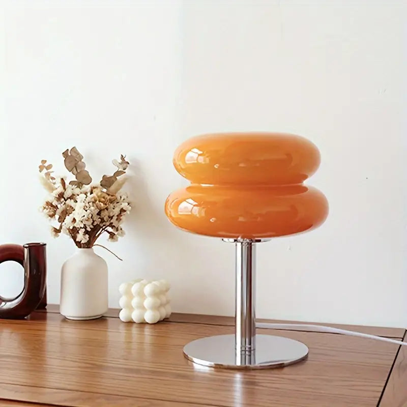 Mushroom Glass Design Desk Lamp - Winning Design - Crafted Material