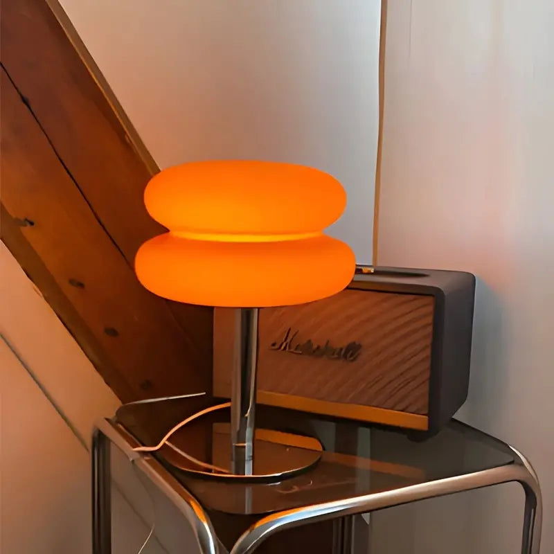 Mushroom Glass Design Desk Lamp - Winning Design - Crafted Material