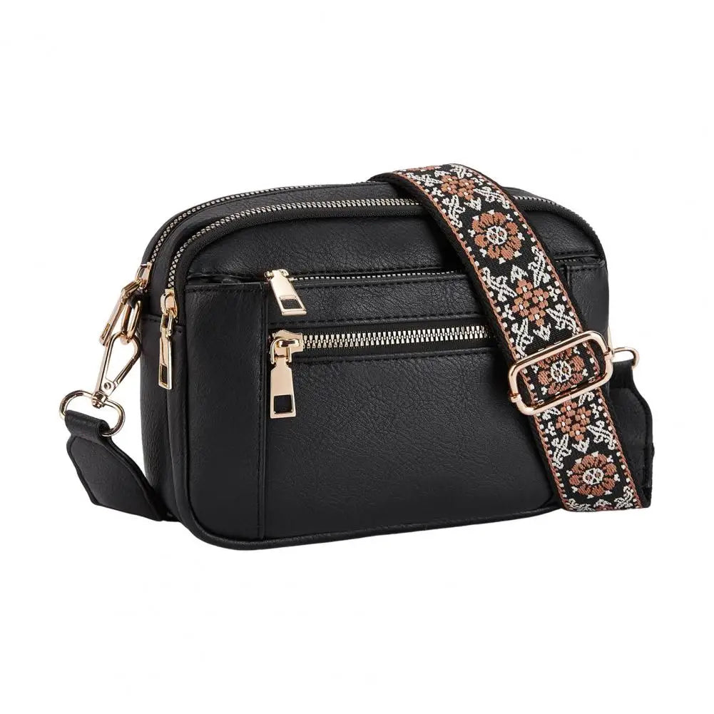 New Fashion Style Shoulder Bag - Refined Leather - Multiple Compartment