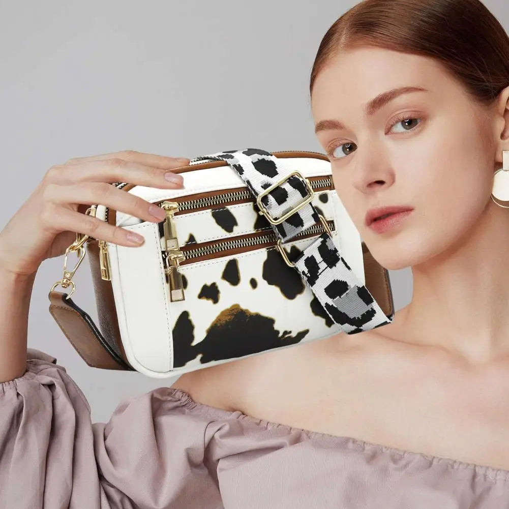 New Fashion Style Shoulder Bag - Refined Leather - Multiple Compartment