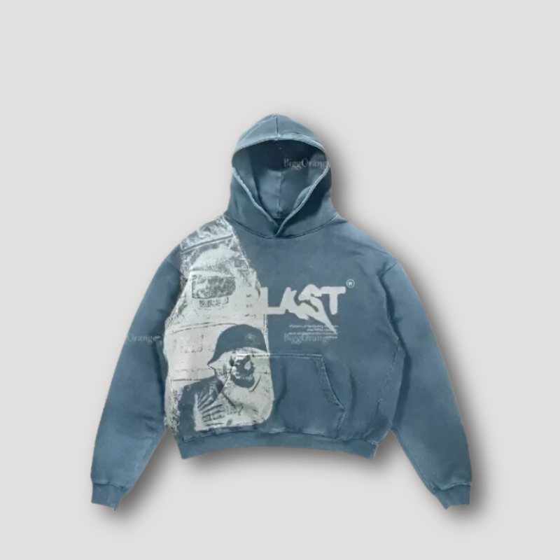 Graphic Hooded Sweatshirt Men's