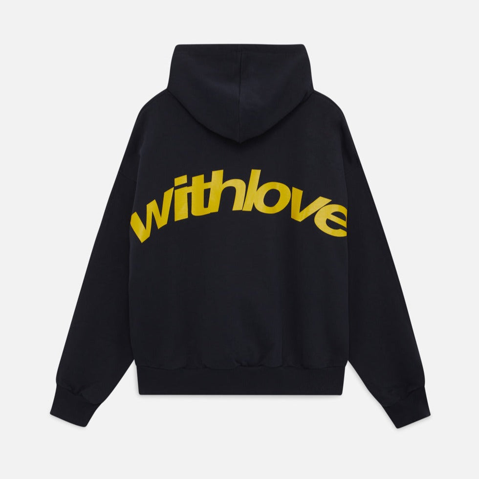 Oversized 'With Love' Hoodie Sweater - Soft Cotton - Streetwear Fashion