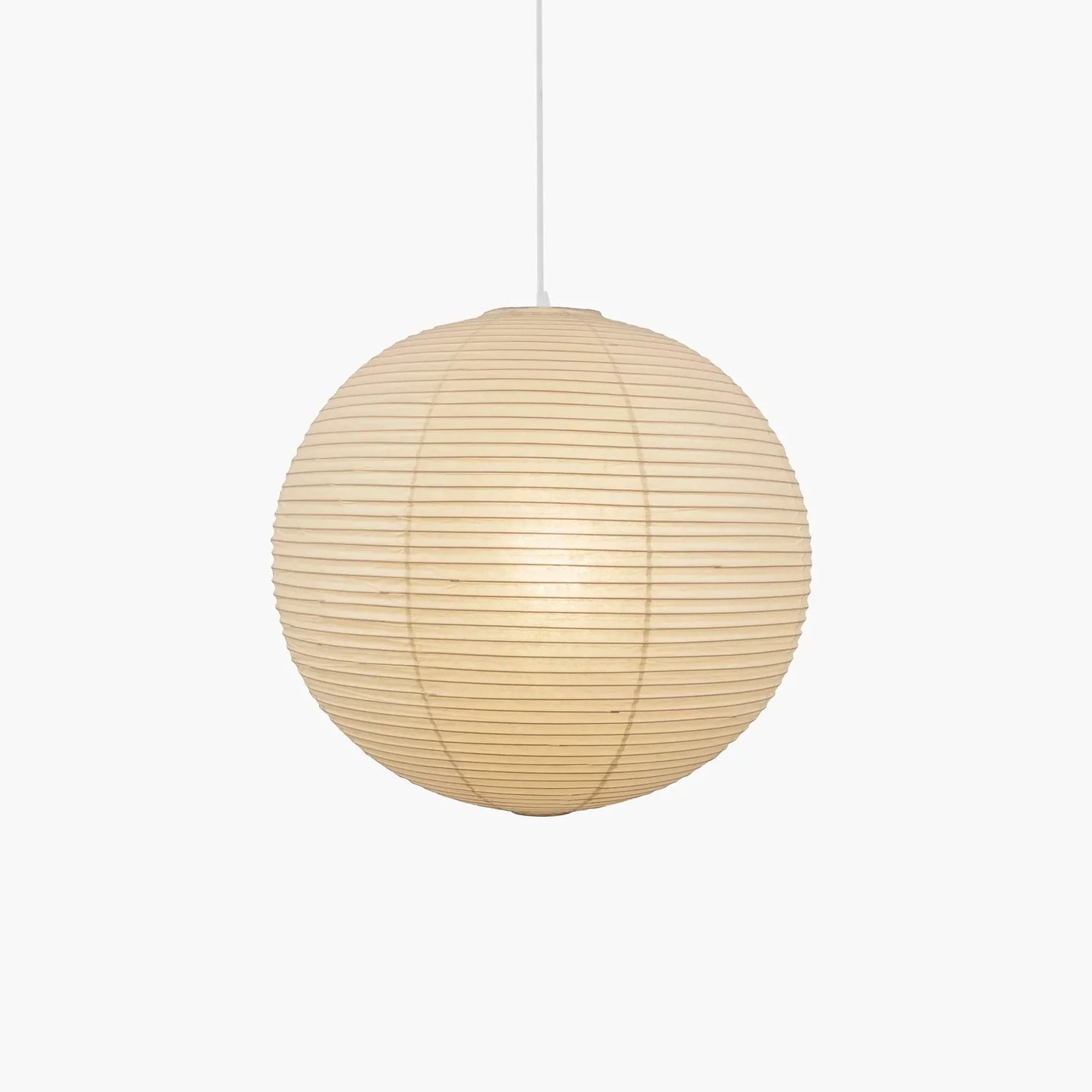 Paper Rice Style Pendant Lamp - Modern Display - Vintage Light