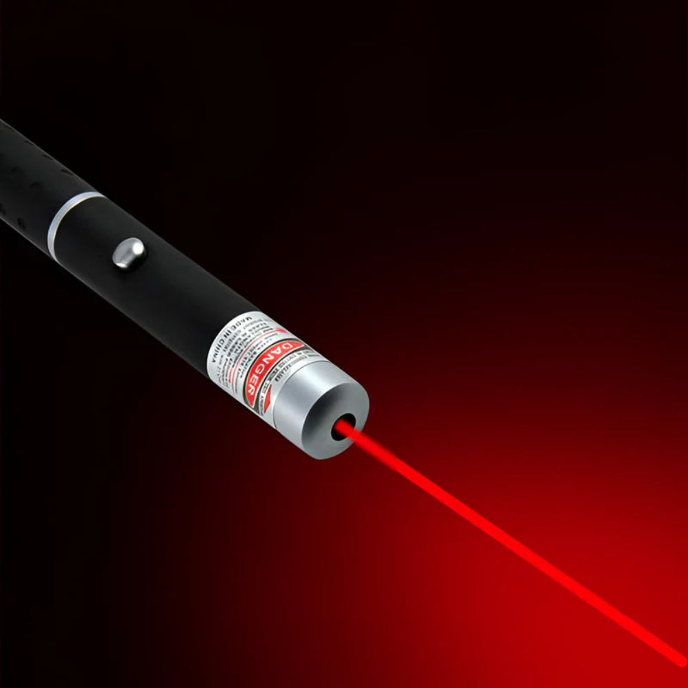 Powerful Laser Pointer - High Power - Adjustable Focus - Battery Operated