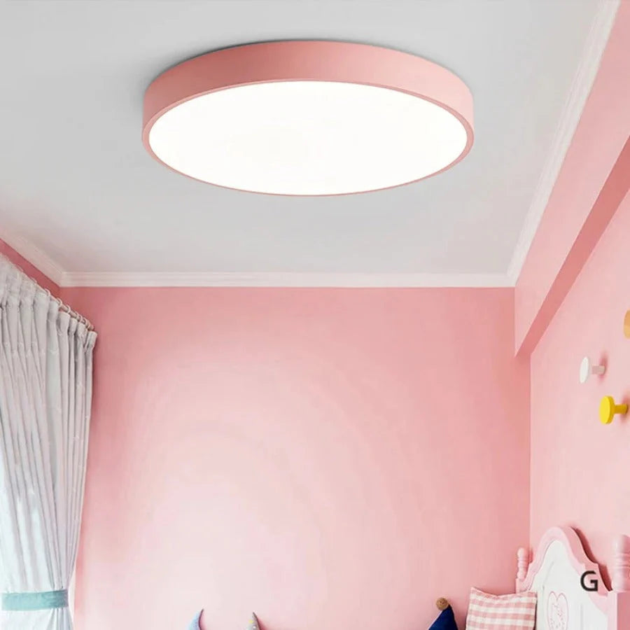 Modern Led Ceiling Light - Minimalist Flat - Flush Mount