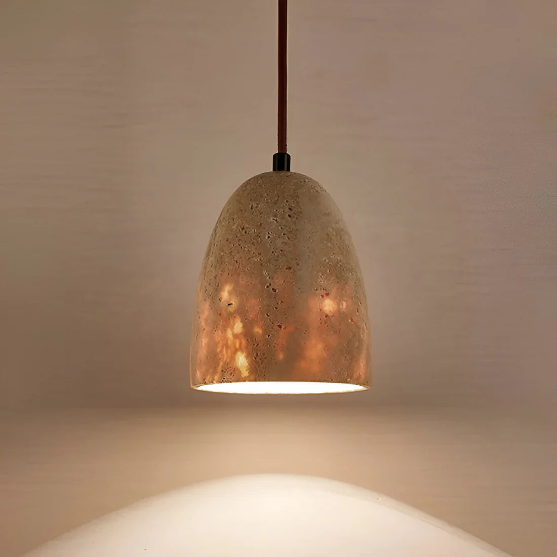 Retro Yellow Bell Pendant Light - Soft - Diffused Glow